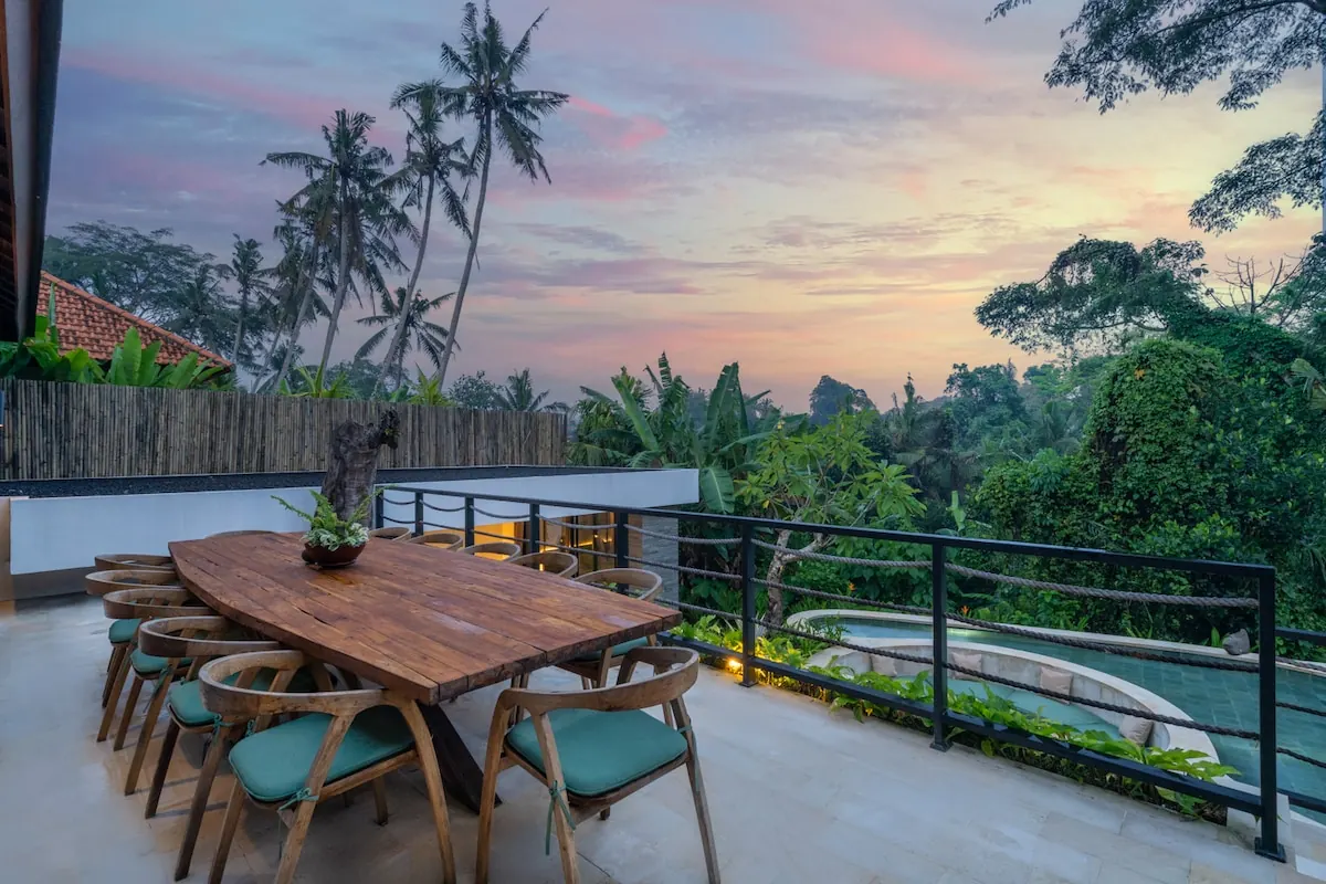 6 BR Glass Tropical Garden Residence Ubud — 6BR Residence Rental in Ubud — image 3