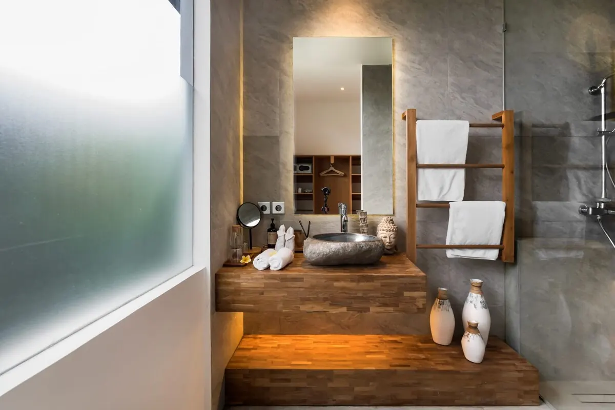 6 BR Stone Pool Retreat Ubud — 6BR Villa Rental in Ubud — image 9