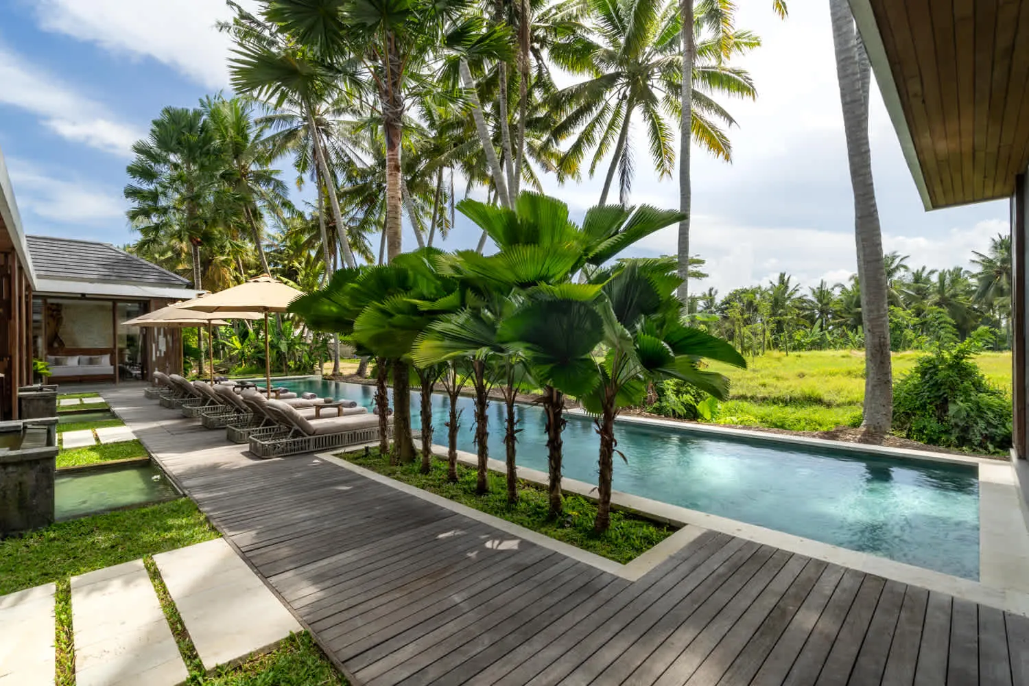 4 BR Rice-Field Yoga Retreat Ubud — 4BR Villa Rental in Ubud — image 15