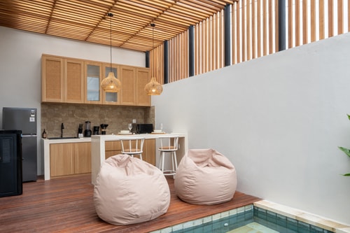 Ubud 2BR Luxe Rice Field Views Villa | Bathtub in Ubud, Bali — image 10