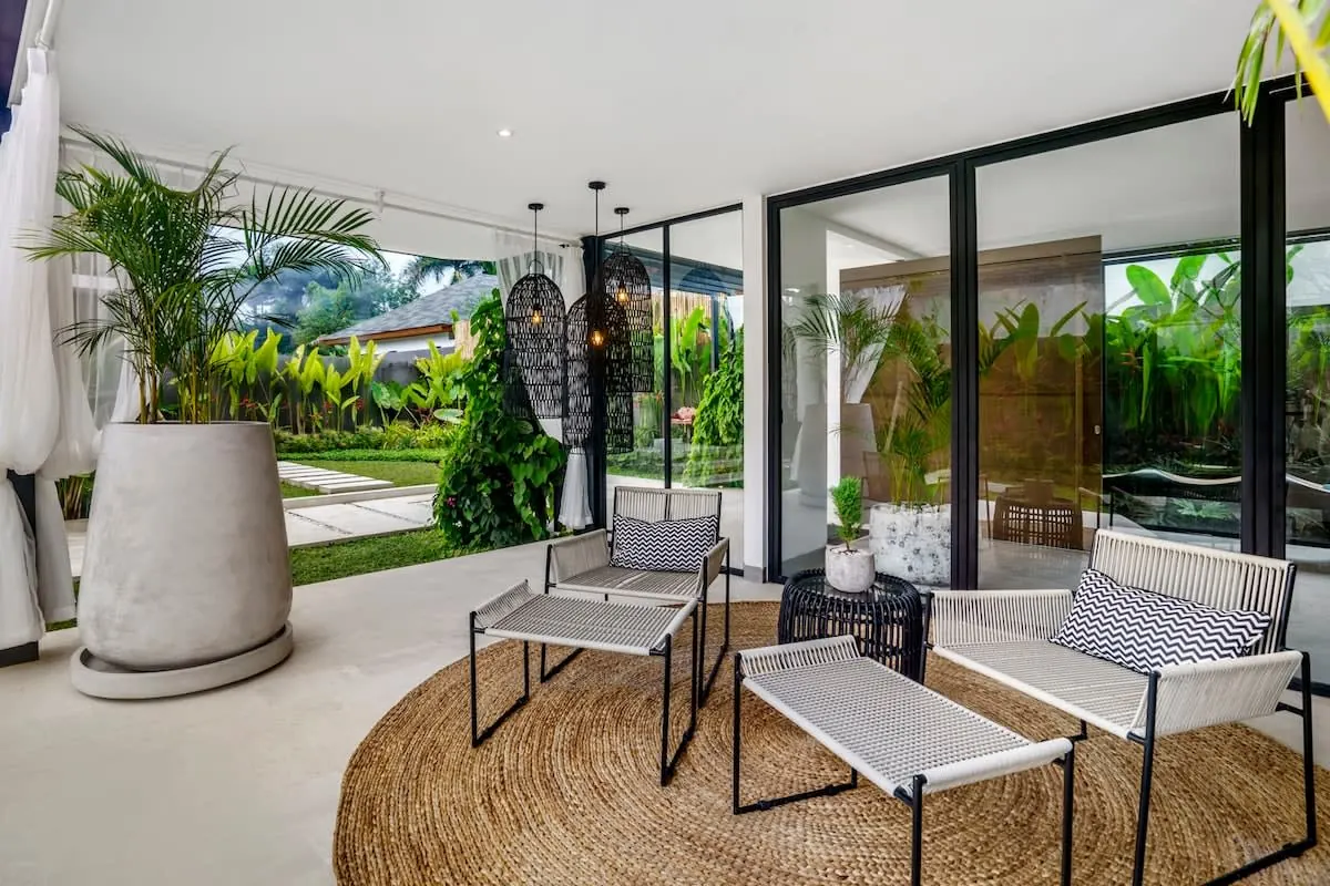 3 BR Industrial Tropical Garden House Ubud — 3BR House Rental in Ubud — image 16