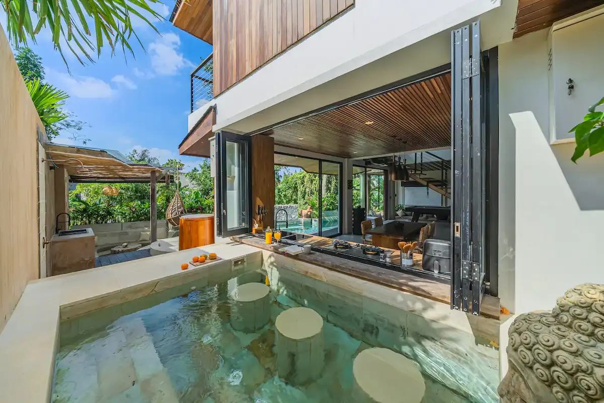 2 BR Tropical-Modern Pool Villa Canggu — 2BR Villa Rental in Pererenan — image 3