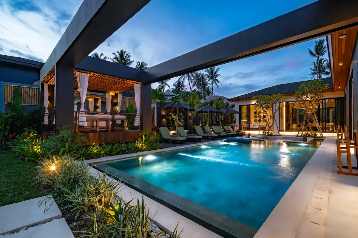 4 BR Tropical-Modern Garden Villa Ubud — 4BR Villa Rental in Ubud — image 14