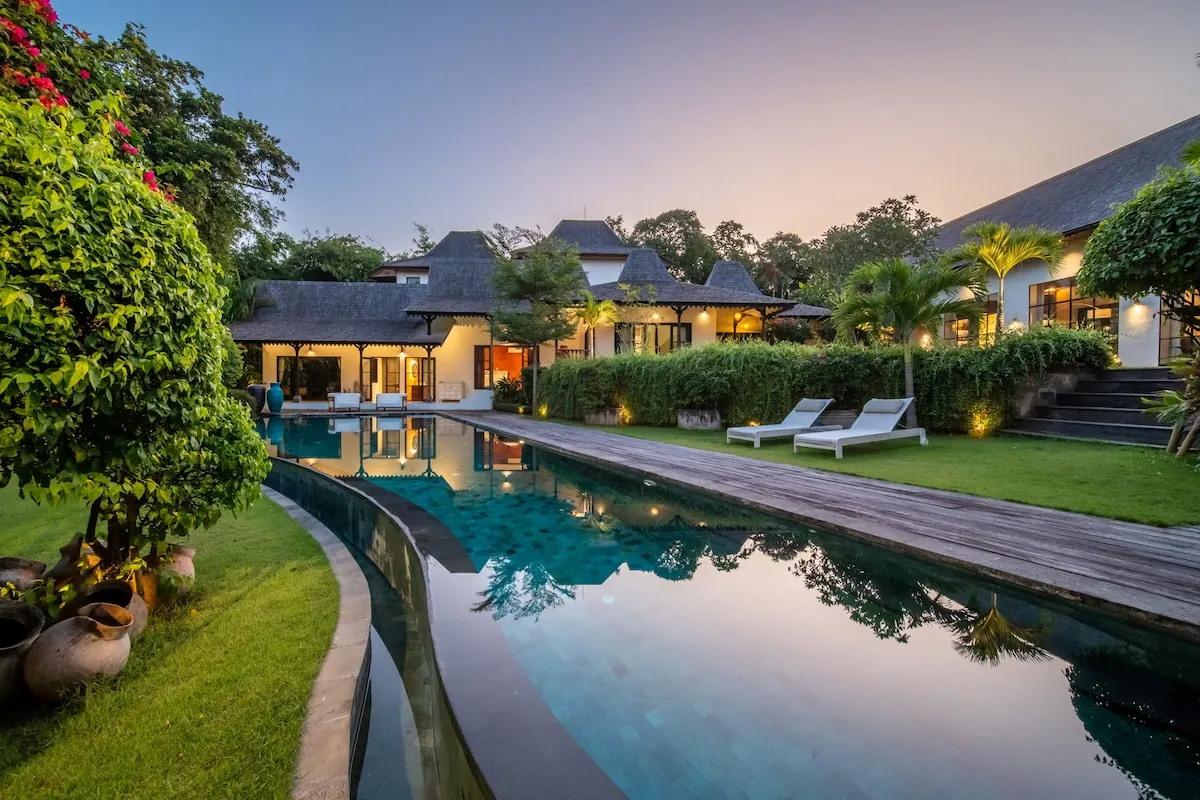 6 BR Pool Garden Residence Canggu — 6BR Residence Rental in Canggu