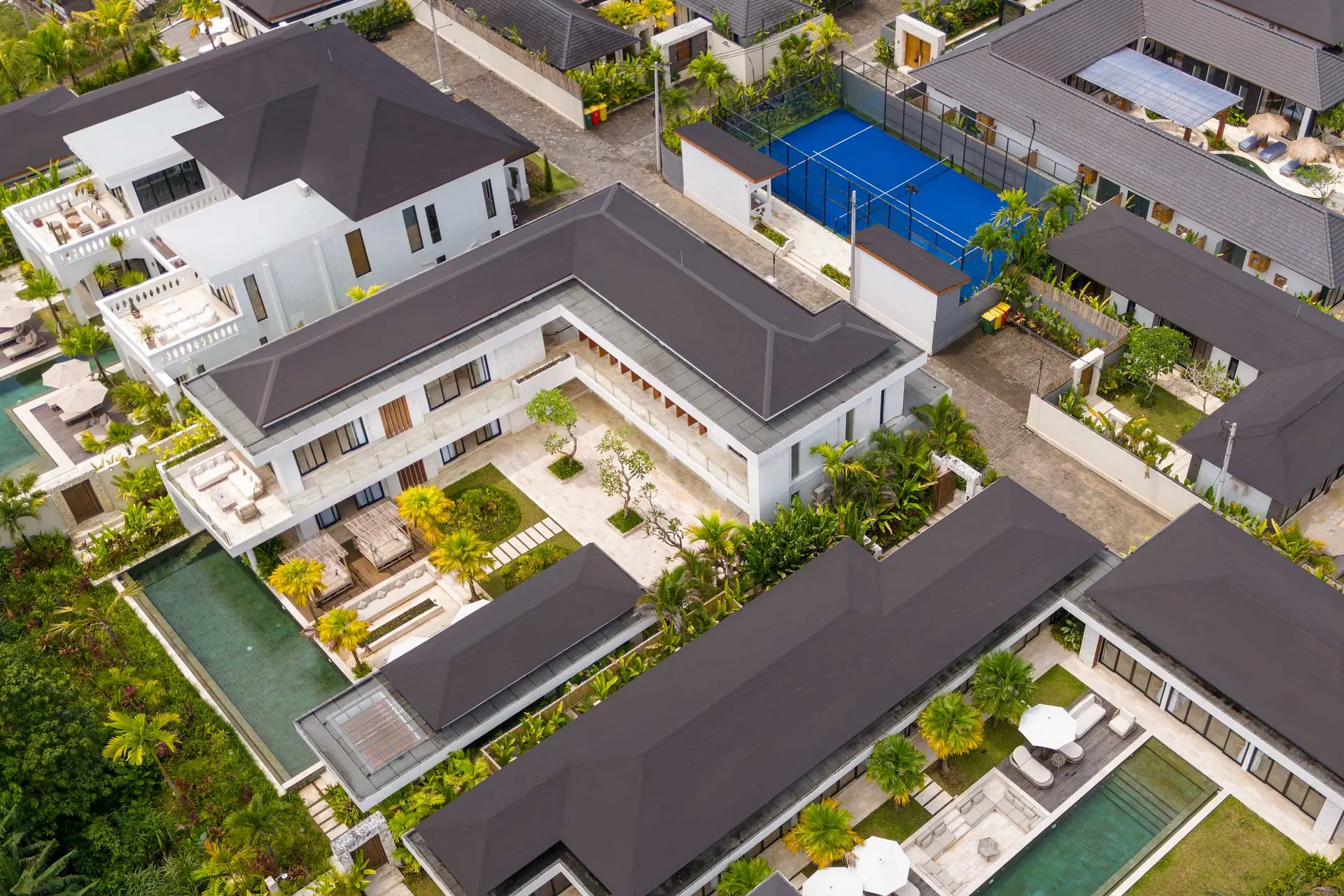 12 BR Padel Tropical-Modern Estate Ubud — 12BR Estate Rental in Ubud