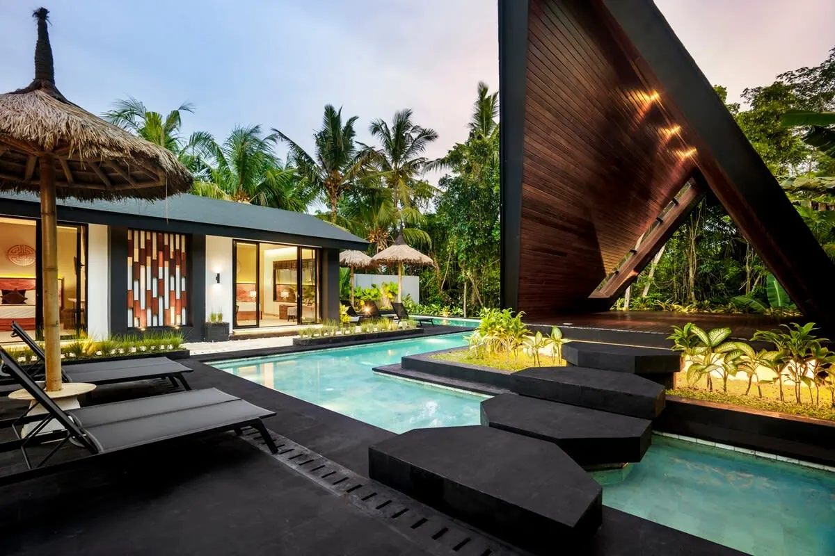 5 BR Designer Tropical Garden Villa Ubud — 5BR Villa Rental in Ubud — image 1