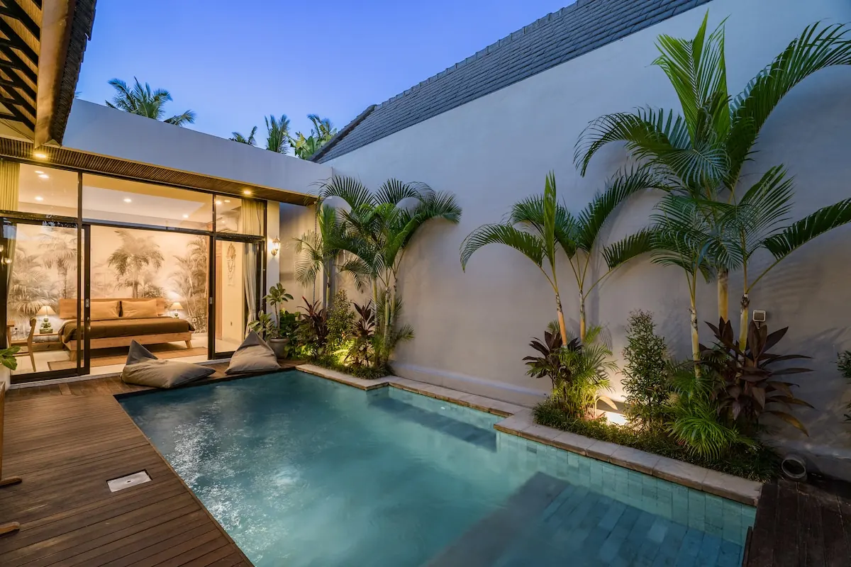 2 BR Courtyard Pool Villa Ubud — 2BR Villa Rental in Ubud — image 6