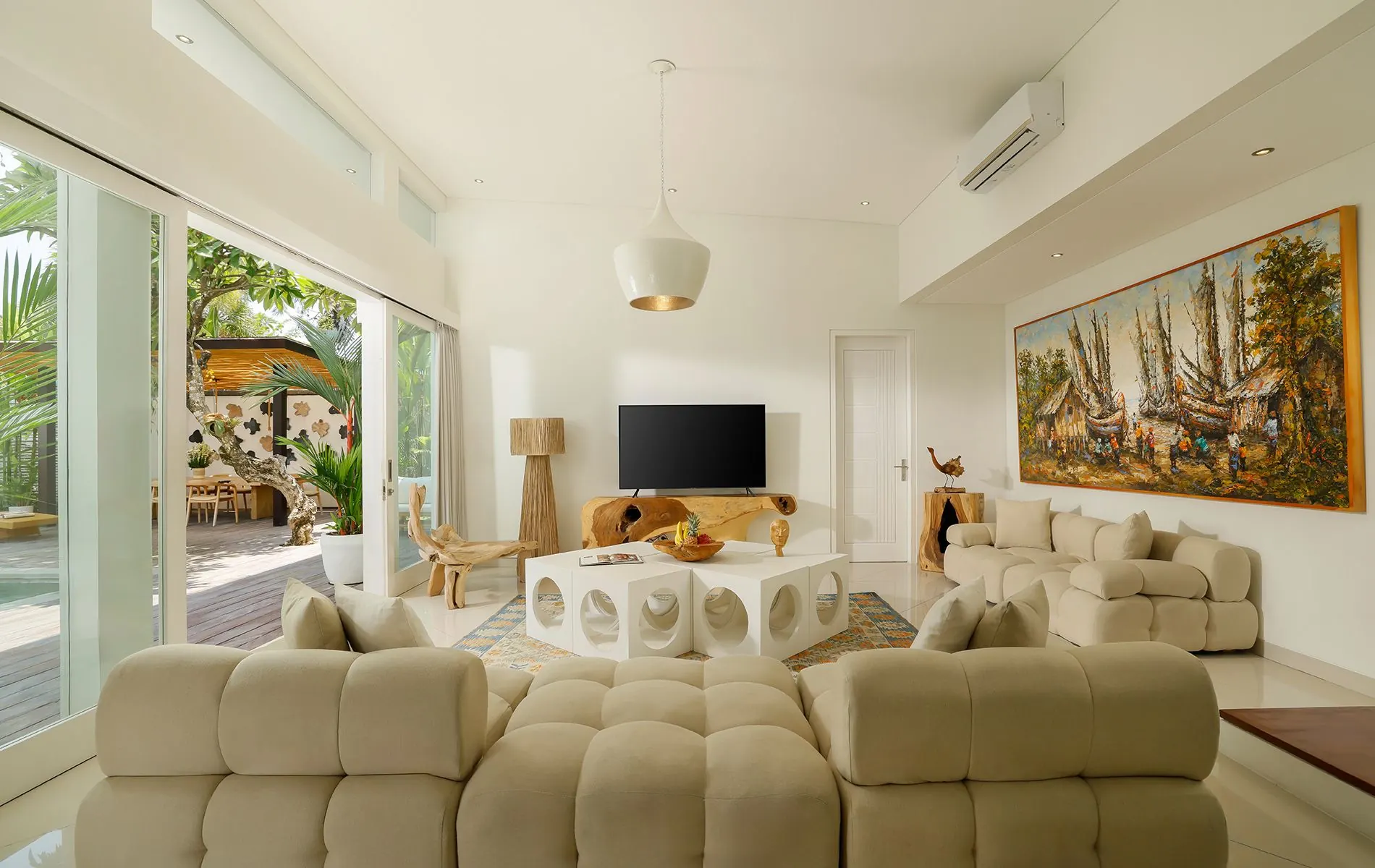 3 BR Tropical-Modern Courtyard Villa Sanur — 3BR Villa Rental in Sanur — image 1