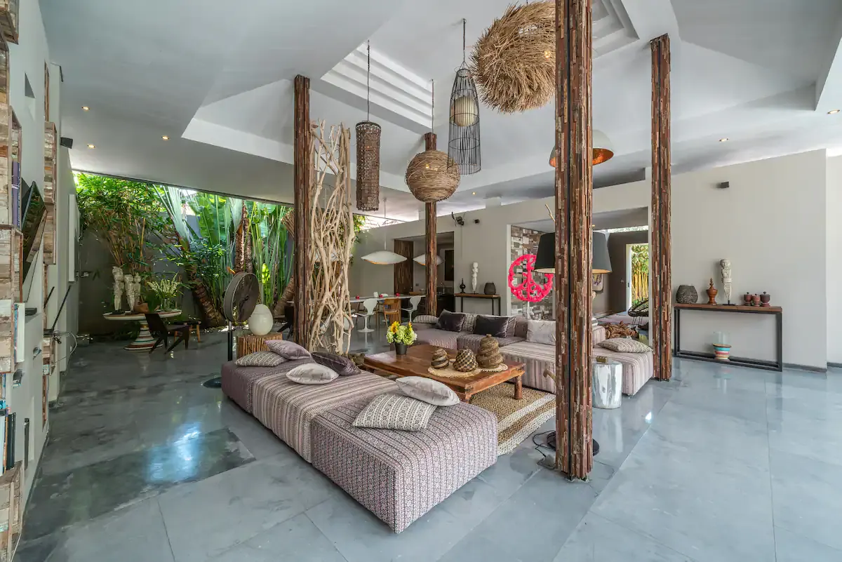 4 BR Open-Air Family Villa Canggu — 4BR Villa Rental in Canggu — image 5