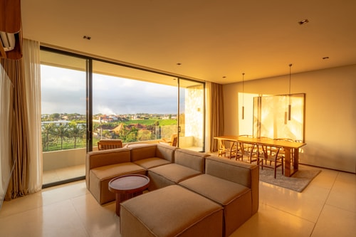 Luxe 2BR Canggu Villa | Paddy View Balcony & Pool in Canggu, Bali — image 2