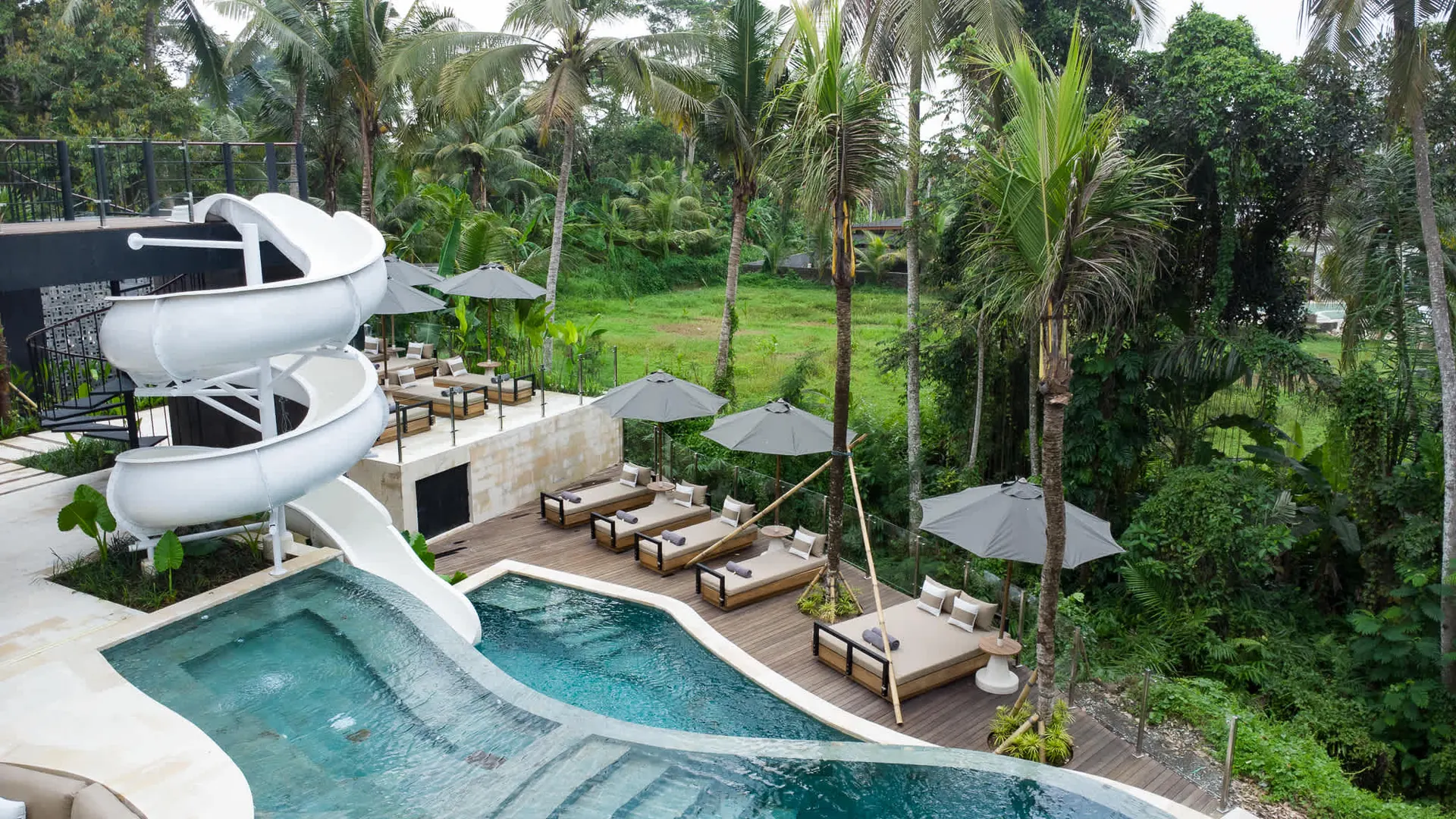 6 BR Jungle Infinity-Pool Villa Ubud — 6BR Villa Rental in Ubud — image 15
