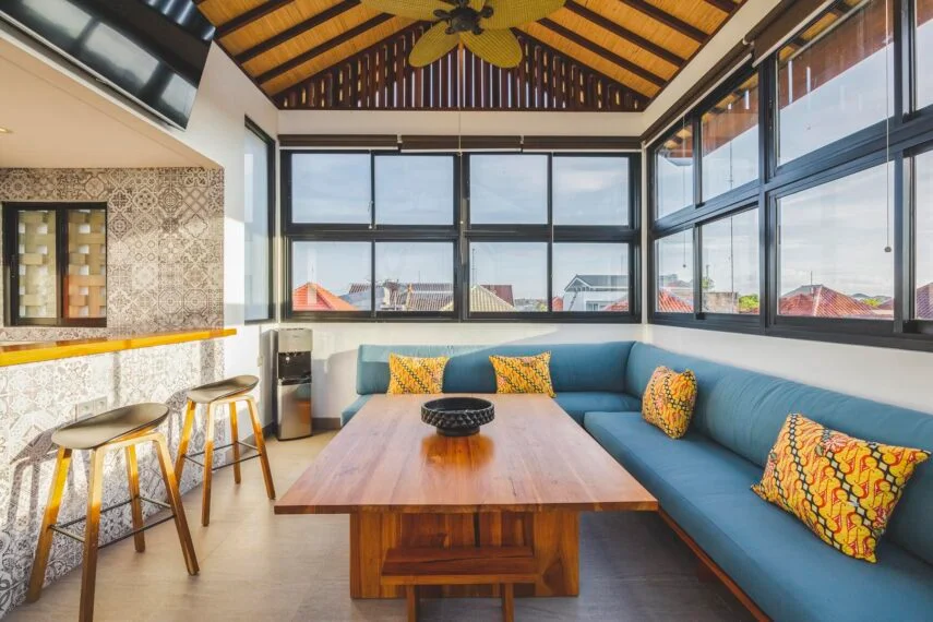 Stylish 3-Bedroom Townhouse Villa with Rooftop Pool & Rice Field View – Peaceful Hideaway in Bali — image 8