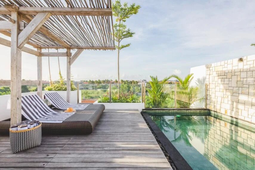Stylish 3-Bedroom Townhouse Villa with Rooftop Pool & Rice Field View – Peaceful Hideaway in Bali — image 7