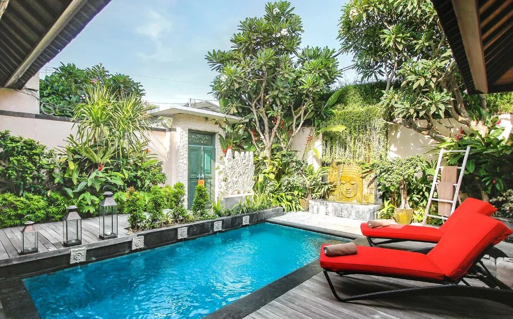 Villa Marche – Romantic 1-Bedroom Hideaway Near Batu Belig Beach
