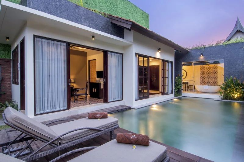 Romantic 1-Bedroom Villa with Private Pool in Umalas