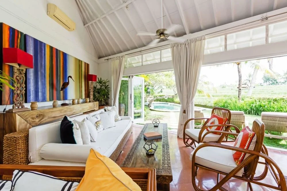 Shabby Chic Villa with Fairytale Garden & Rice Field Views — image 8