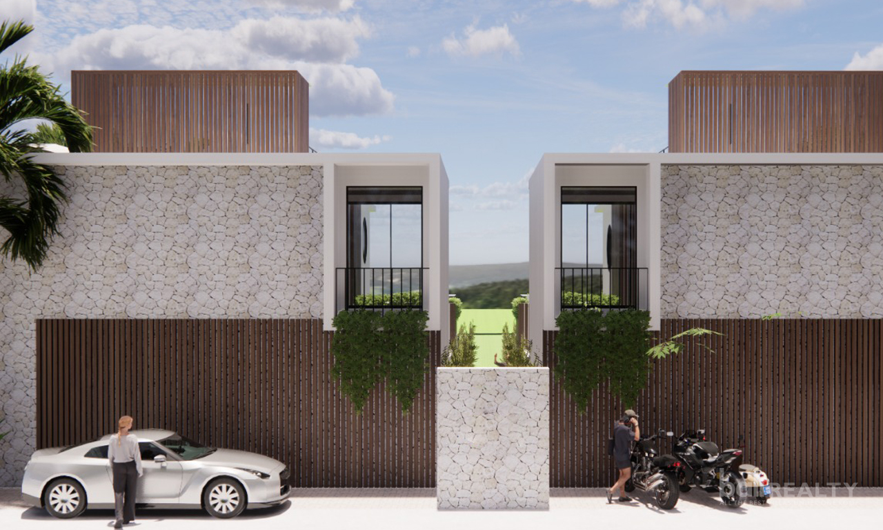 Turnkey Two-Bedroom Townhouses in Canggu’s High-Demand Area