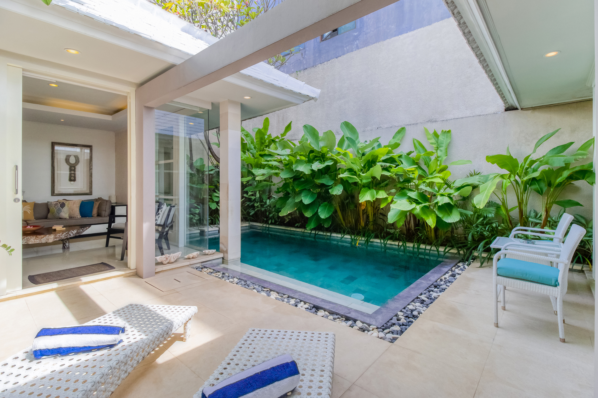 Villa White Pearl, 2 bedroom luxurious pool villa, Seminyak/Petitenget, Bali — image 14