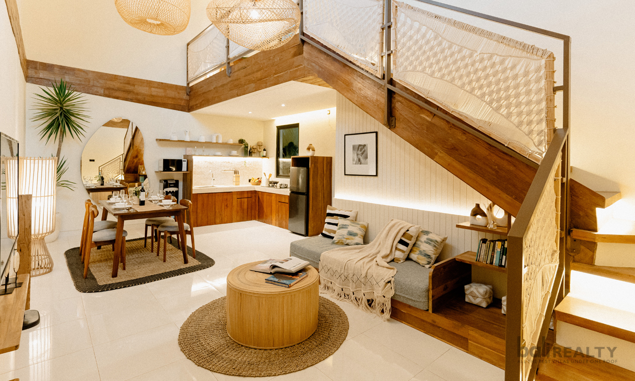 Cozy Two-Bedroom Villa for Yearly Rental in a Quiet Seminyak Neighborhood