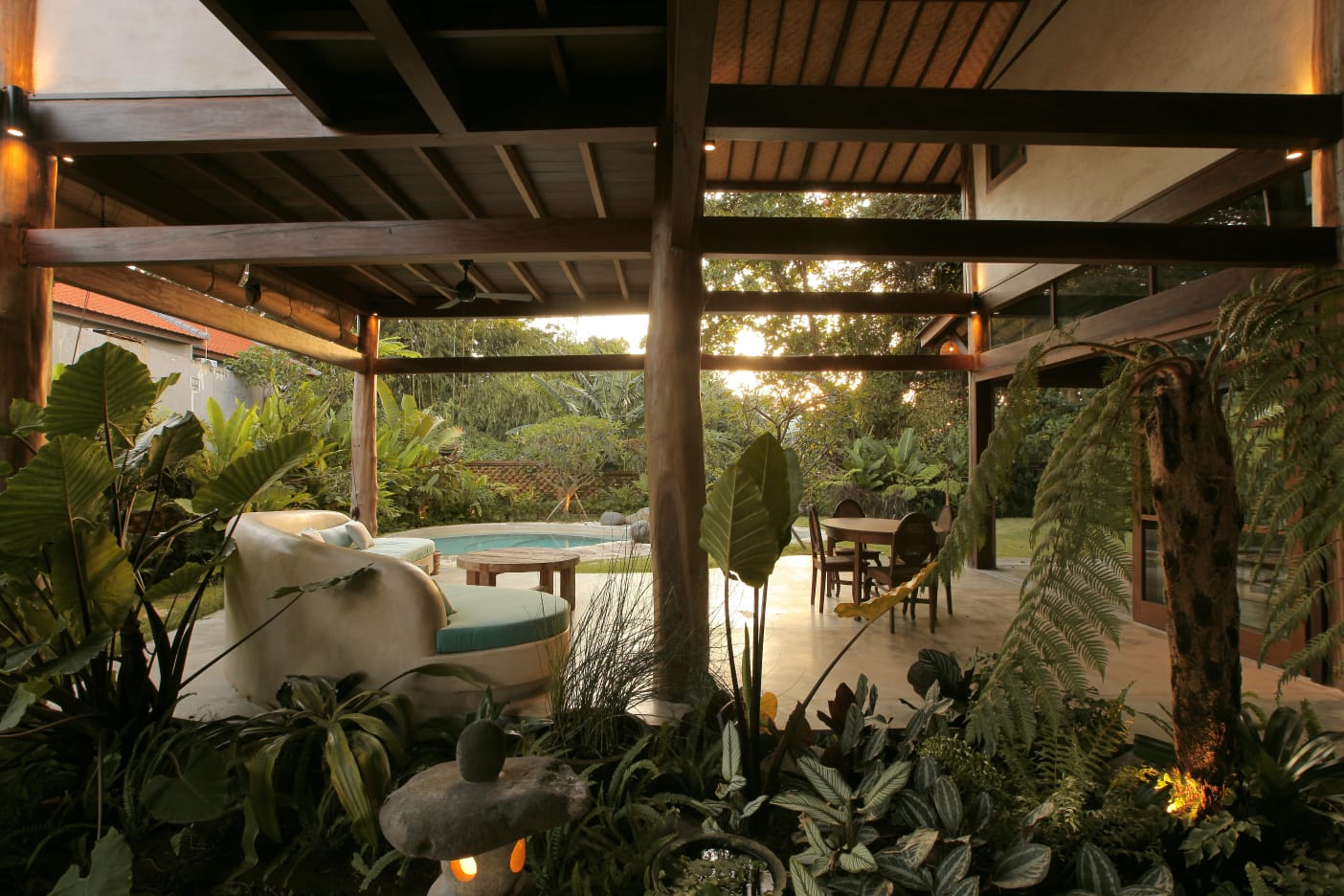 Nature-Integrated 4-Bedroom Tropical Villa for Yearly Rent in Ketewel — image 7
