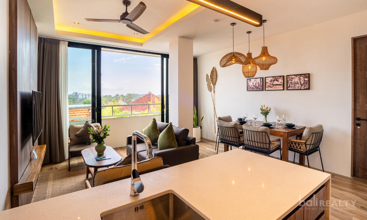 Brand New Luxury 2-Bedroom Apartment for Sale in Central Seminyak, Walking Distance to Seminyak Beach and Eat Street — image 1