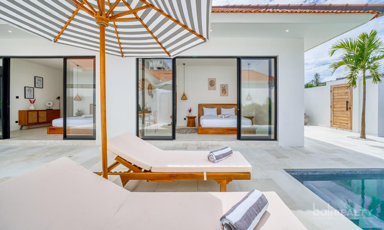 Rare Two-in-One Opportunity: Brand-New Two-Bedroom Villa & 4.2 ARE Plot in Ungasan, Near the Beach
