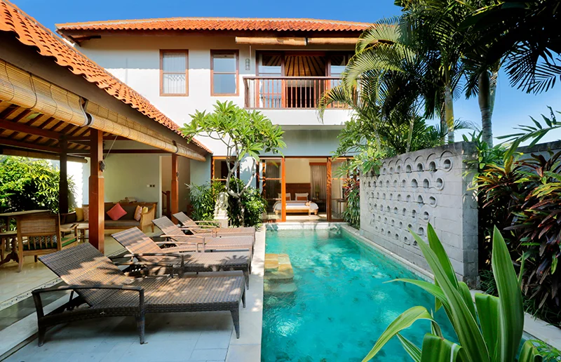 Luxury Tropical Living: Escape to Our Two-Bedroom Pool Villa in Canggu