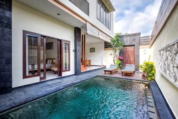 Chic 2BR Oasis with Private Pool – 5 Mins Walk to Seminyak Beach & Oberoi Street – BVI9069 — image 4