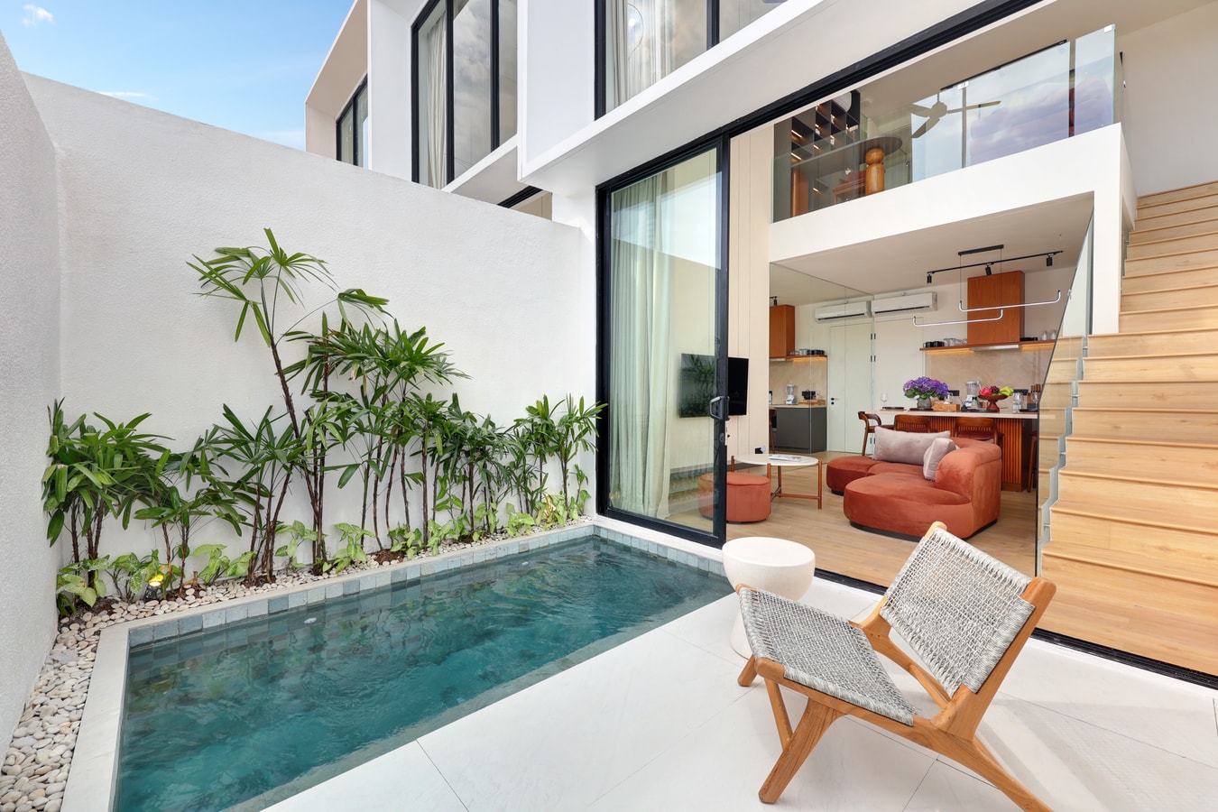 Stylish 2BR Canggu Villa | Pool, 750m to Beach in Canggu, Bali