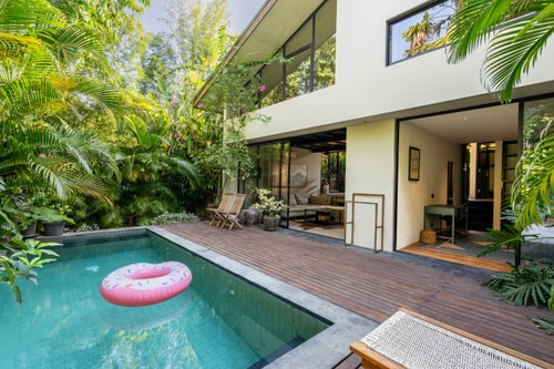 2BR Pererenan Outdoor Bathtub Villa | Near Beaches in Pererenan, Bali — image 1