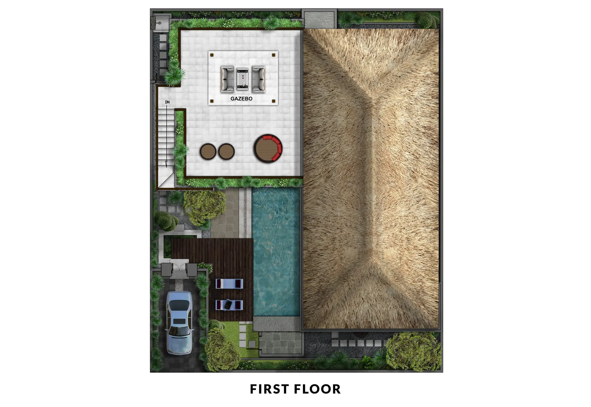 3 BR Courtyard Pool Villa Seminyak — 3BR Villa Rental in Seminyak — image 12
