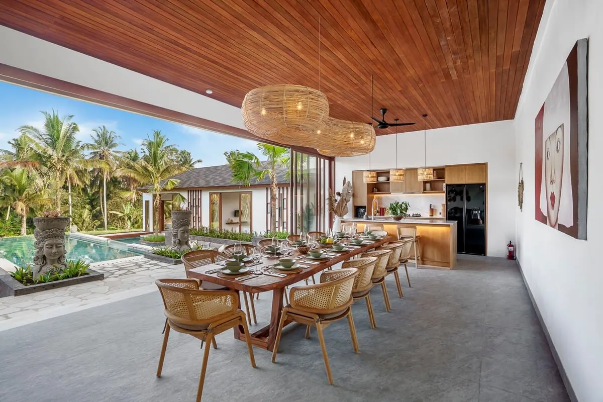6 BR Rice-Field Pool Villa Ubud — 6BR Villa Rental in Ubud — image 5