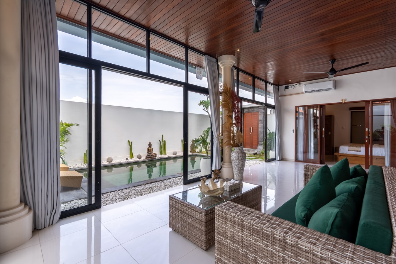 3BR Seseh Villa | Pool & Garden Views, Near Beach in Canggu, Bali — image 17