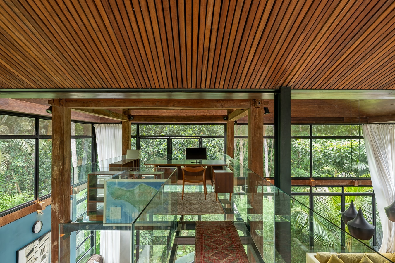 Belvedere, Castle of Glass - 4 Bedroom Villa, Ubud in Ubud, Bali — image 5