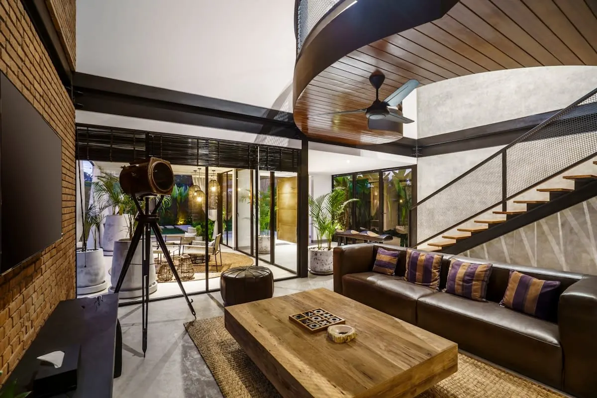 3 BR Industrial Tropical Garden House Ubud — 3BR House Rental in Ubud — image 2