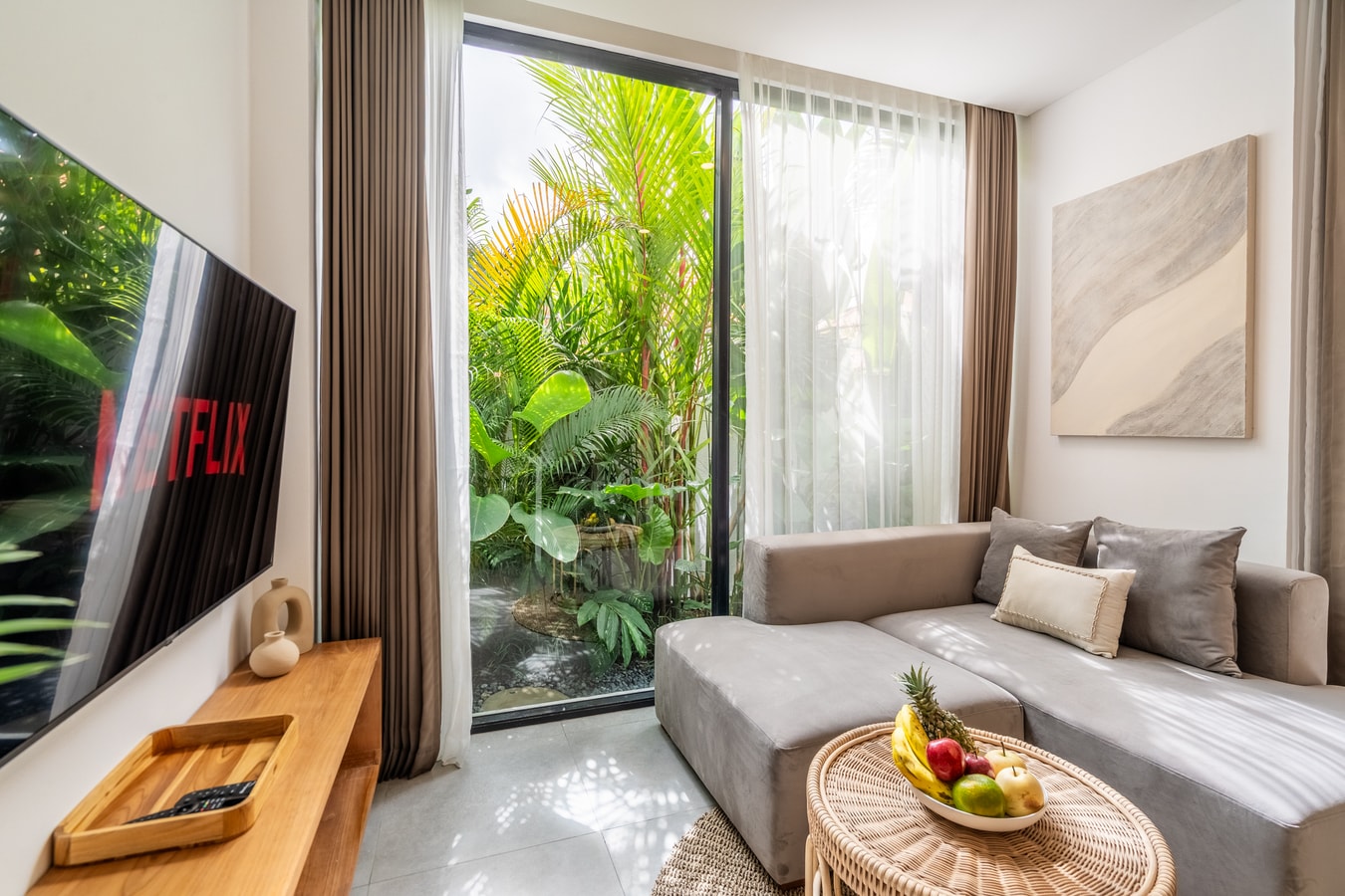 Canggu 1BR Suite | Pool & Gym, 350m to Beach in Canggu, Bali
