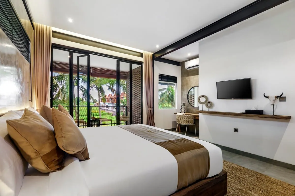 3 BR Industrial Tropical Garden House Ubud — 3BR House Rental in Ubud — image 1