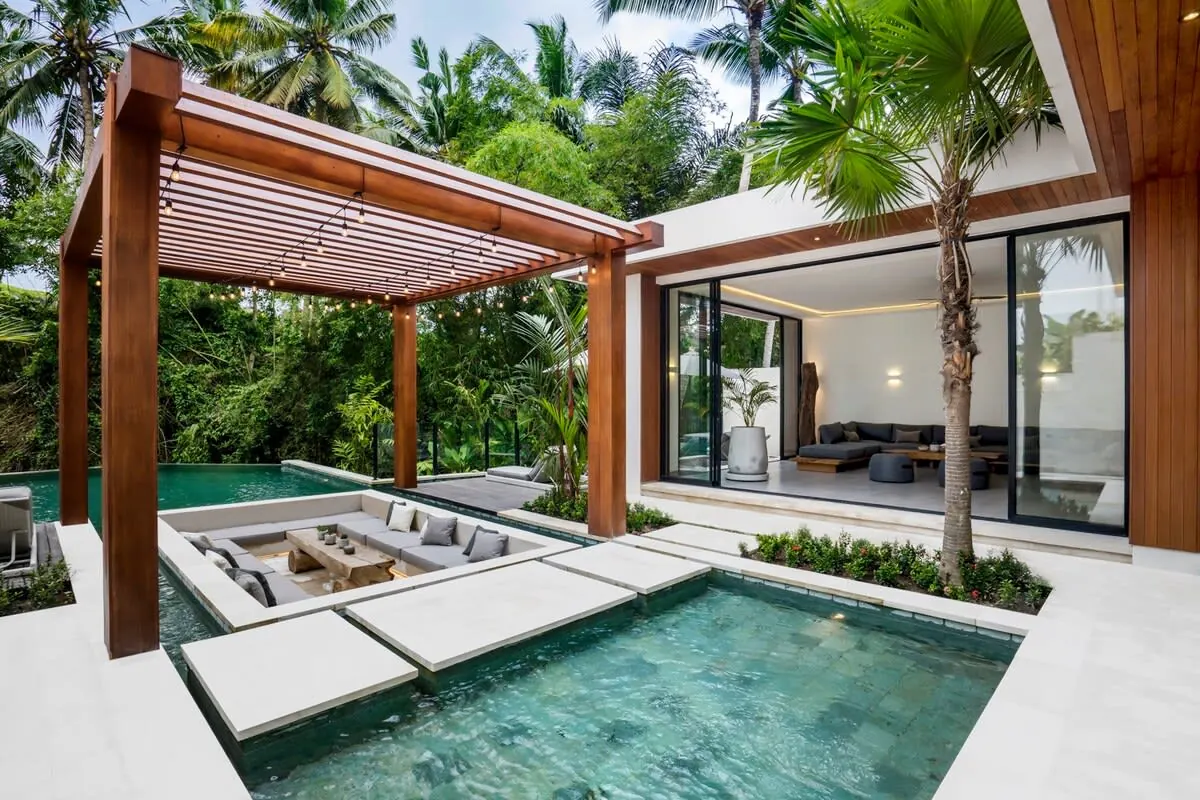 6 BR Riverside Infinity-Pool Villa Ubud — 6BR Villa Rental in Ubud — image 17