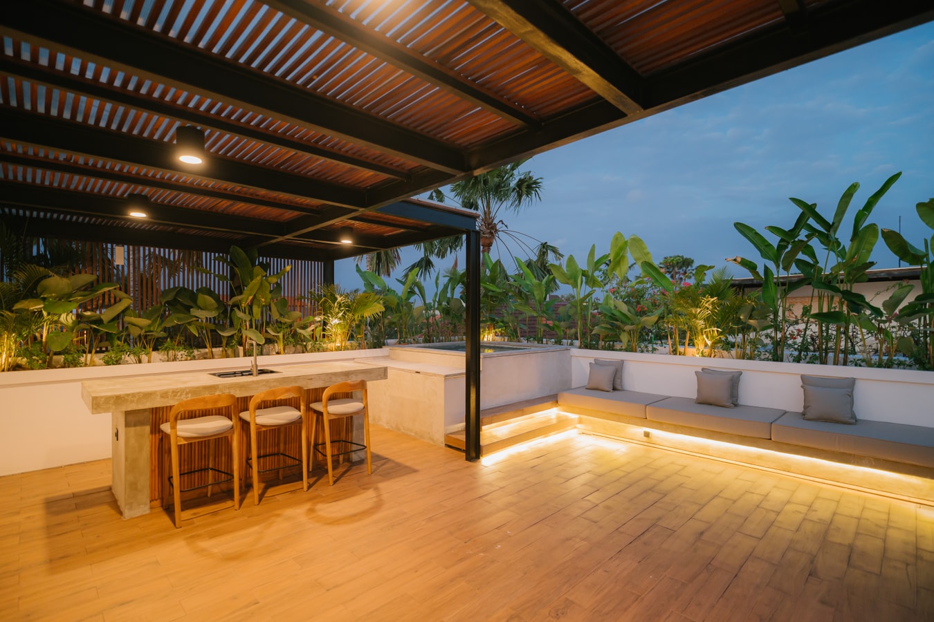 Modern-Luxury 3BR Villa Canggu w/ Pool & Rooftop in Canggu, Bali — image 9
