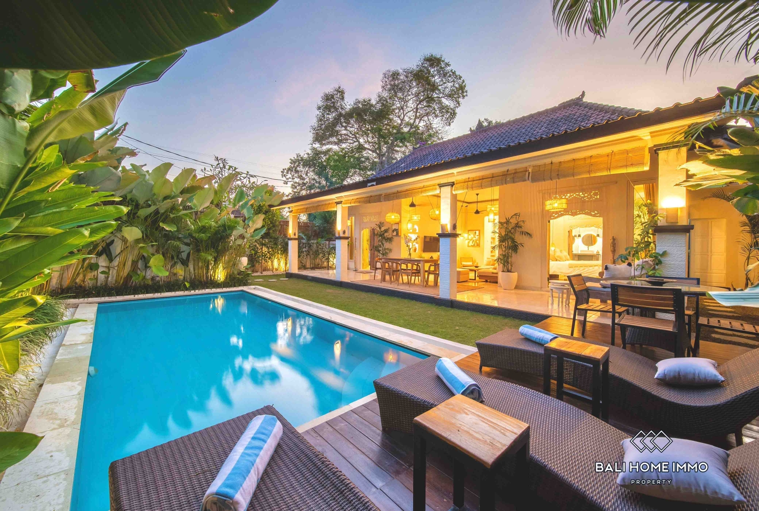 Beautiful 2 bedroom villa for rent in Canggu Residential side