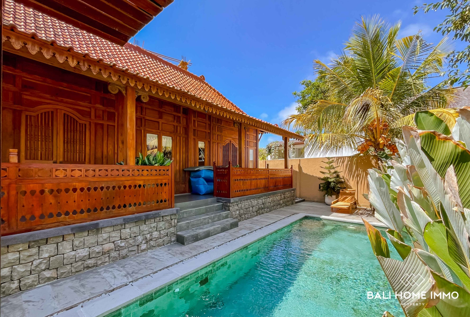 BEAUTIFUL 2 BEDROOMS JOGLO VILLA FOR YEARLY RENTAL IN ULUWATU - NYANG NYANG — image 1