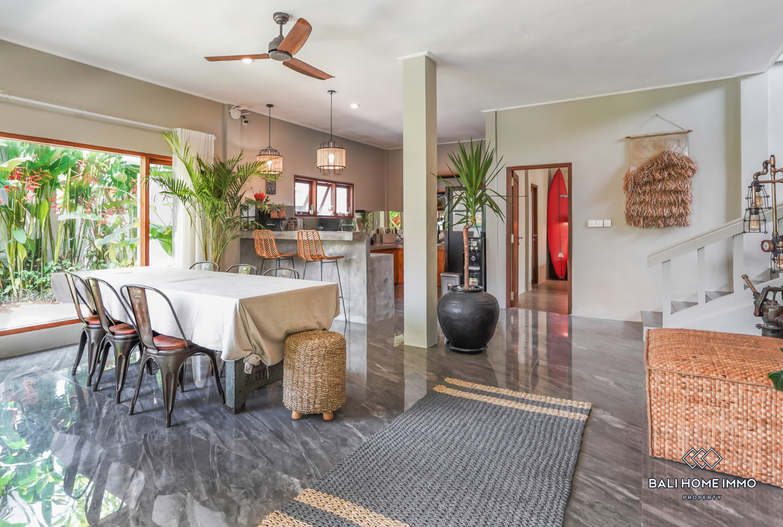 Beautiful 3 bedrooms villa for yearly rental in Bali - Canggu Padang linjong — image 11