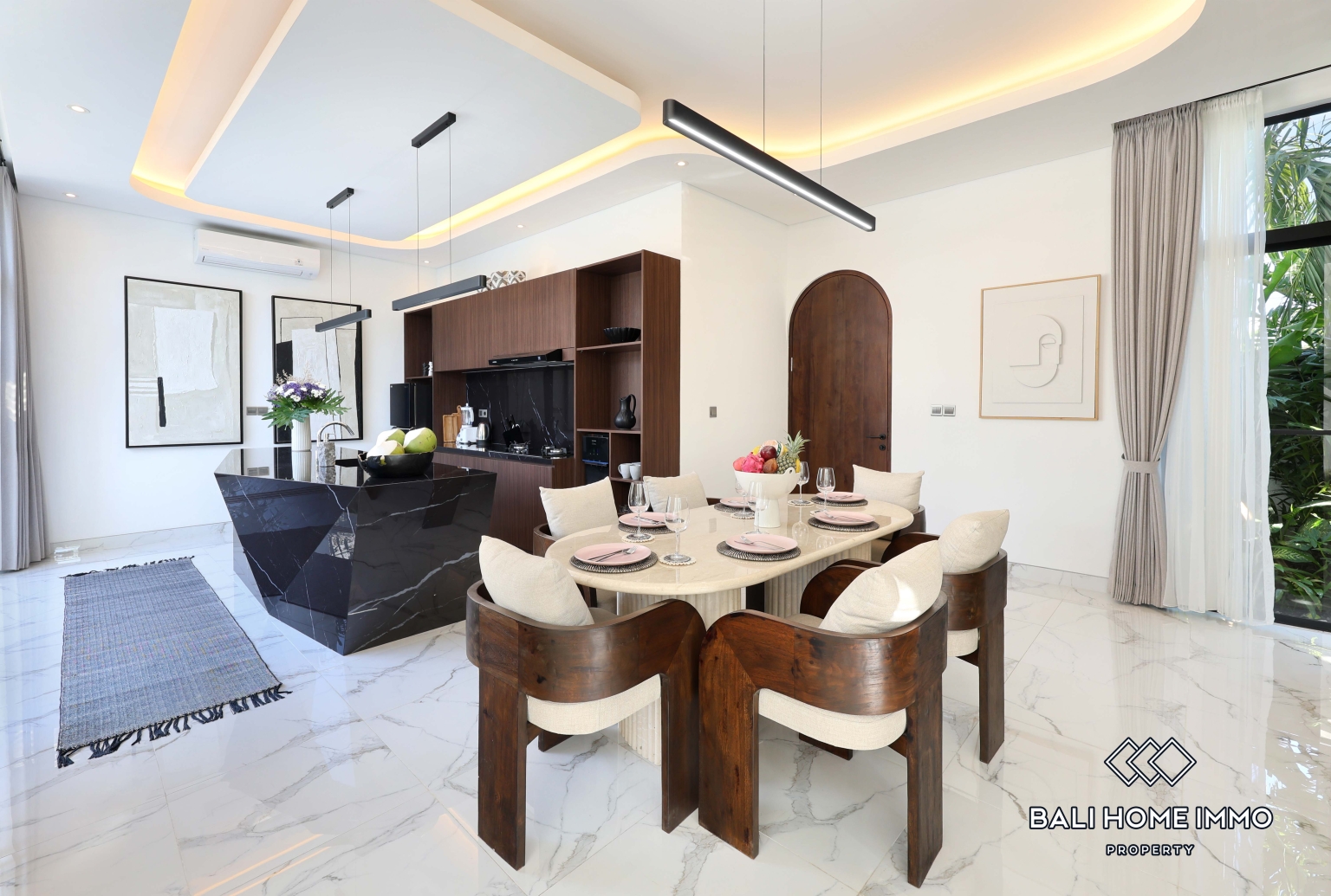 Brand New 3 Bedroom Modern Family Villa for Rent in Canggu Residential Side — image 5