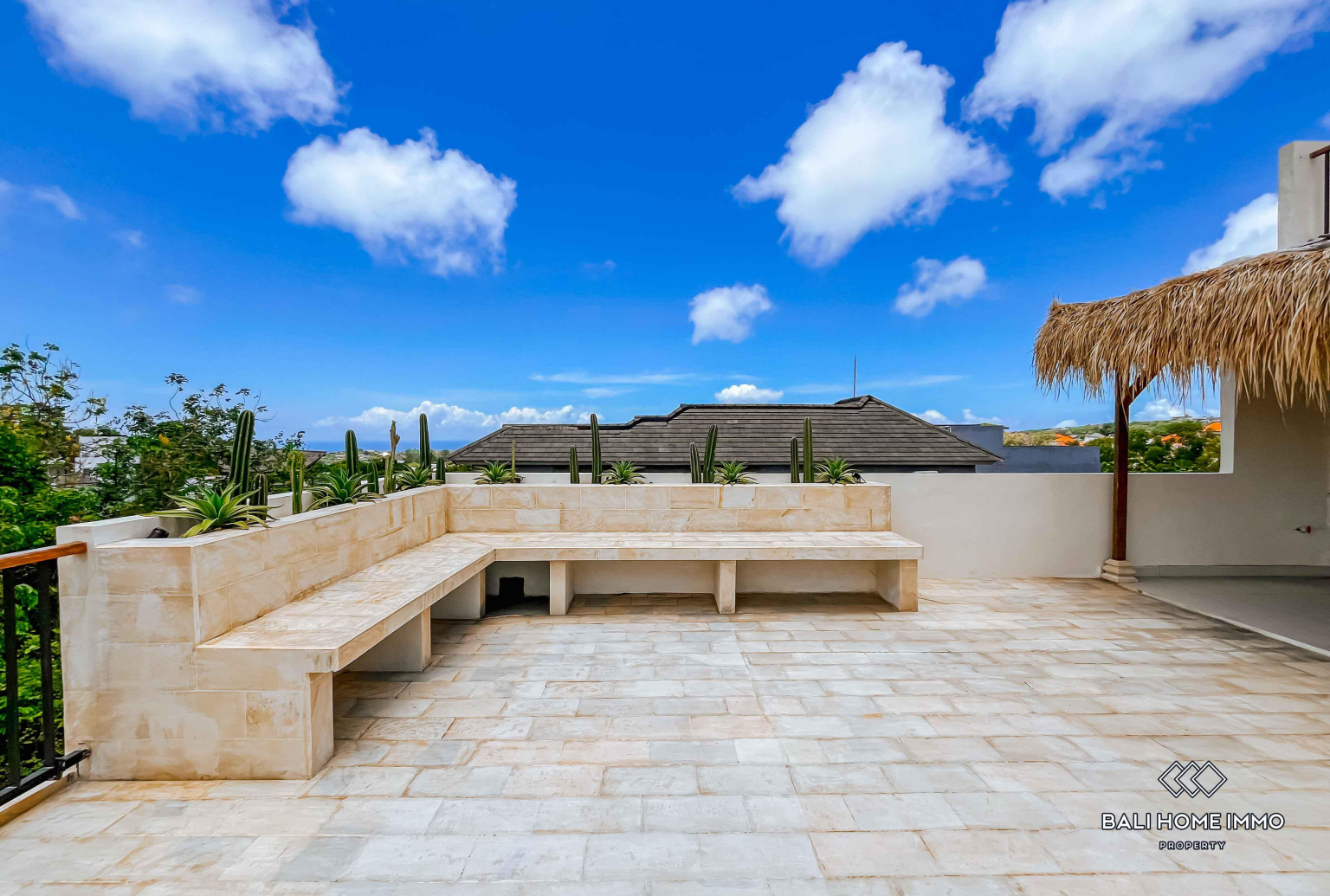 BRAND NEW WITH OCEAN VIEW 3 BEDROOMS VILLA FOR YEARLY RENTAL IN BALI - UNGASAN — image 12