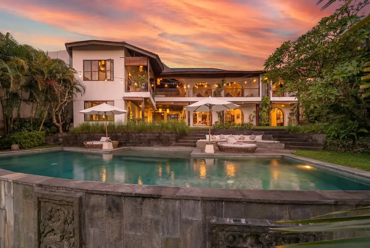 6 BR Private Pool Villa Canggu — 6BR Villa Rental in Canggu