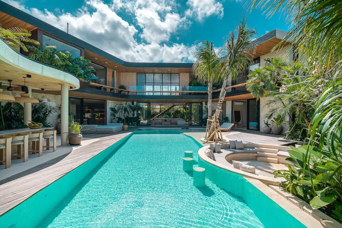 5 BR Tropical-Modern Cinema Villa Seminyak — 5BR Villa Rental in Umalas