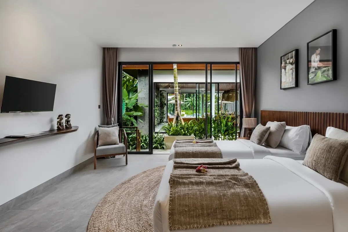 5 BR Designer Courtyard Retreat Ubud — 5BR Villa Rental in Ubud — image 18