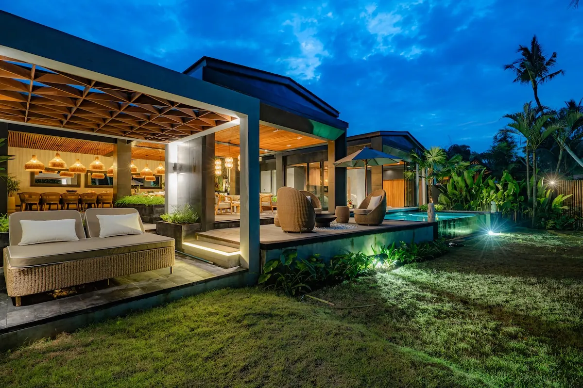 3 BR Tropical-Modern Tropical Garden Retreat Ubud — 3BR Villa Rental in Ubud — image 1