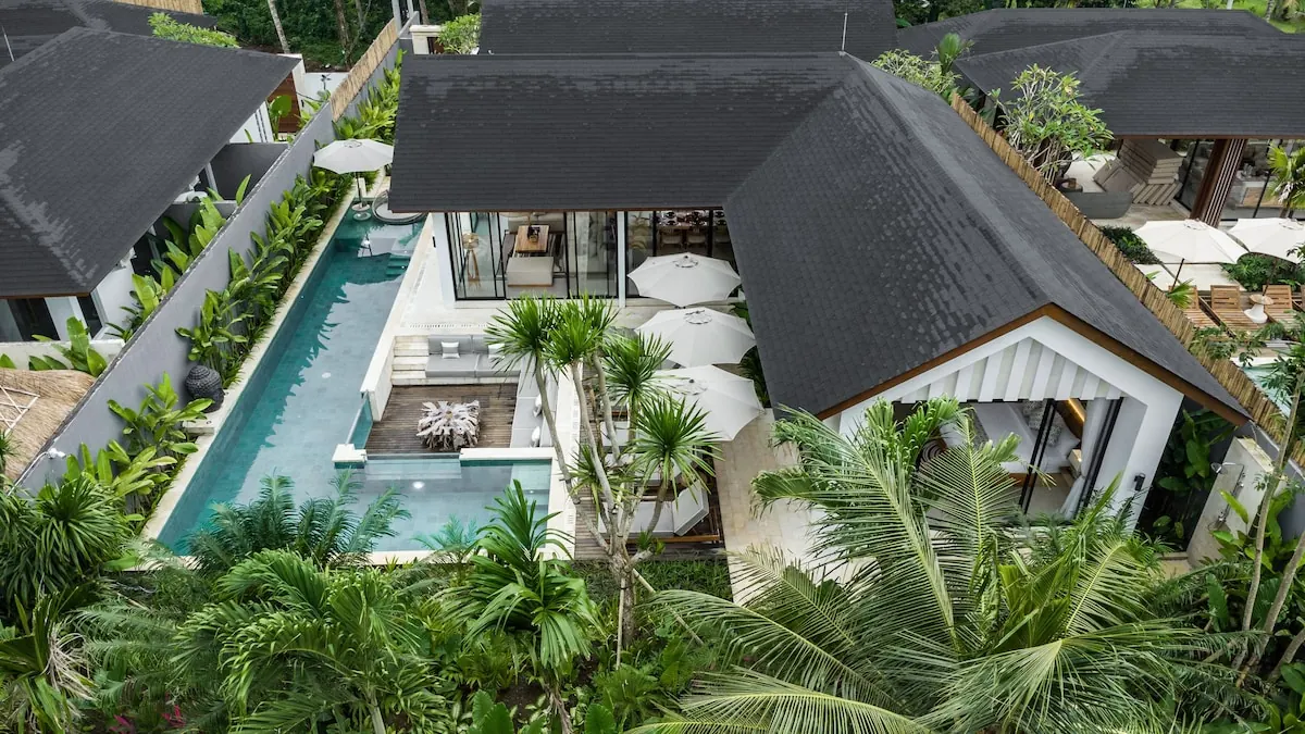 4 BR Tropical-Modern Pool Villa Ubud — 4BR Villa Rental in Ubud — image 1