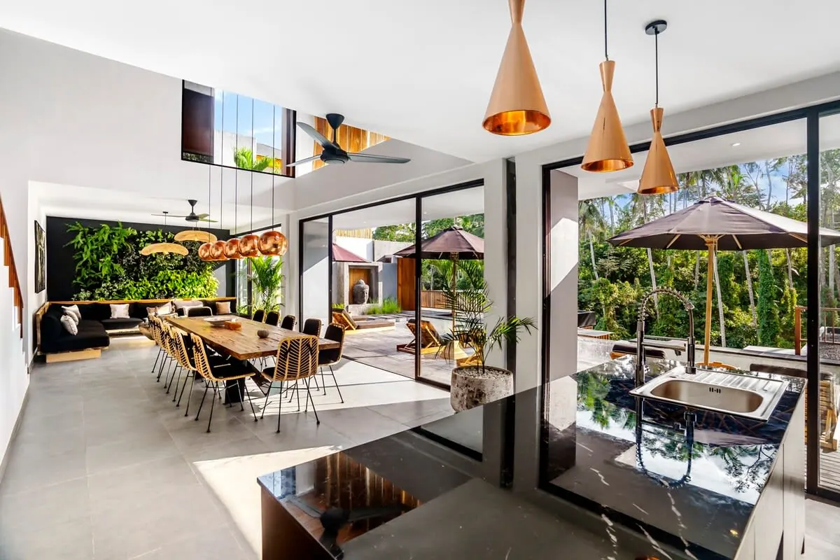 6 BR Jungle-View Tropical-Modern Villa Ubud — 6BR Villa Rental in Ubud — image 12